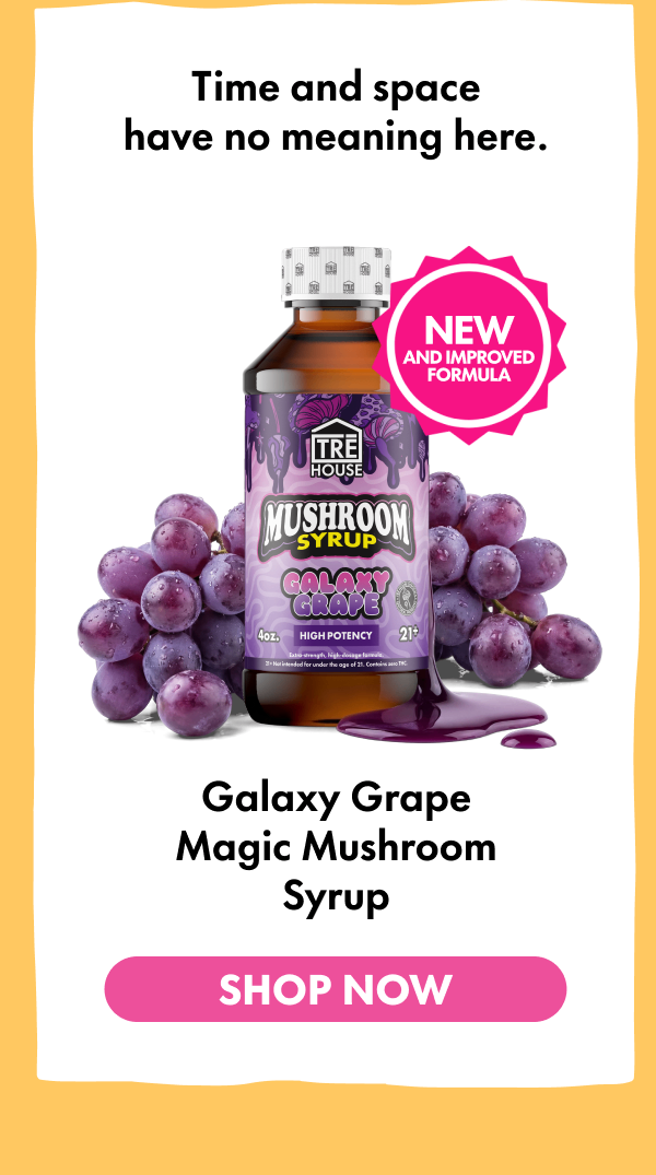 Galaxy Grape Magic Mushroom Syrup