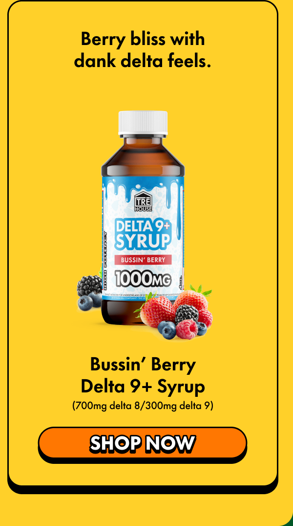 Bussin' Berry Delta 9+ Syrup