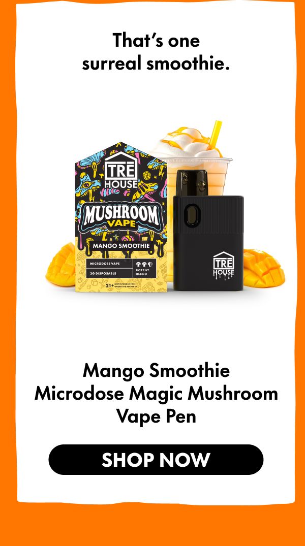 Mango Smoothie Magic Mushroom Vape Pen