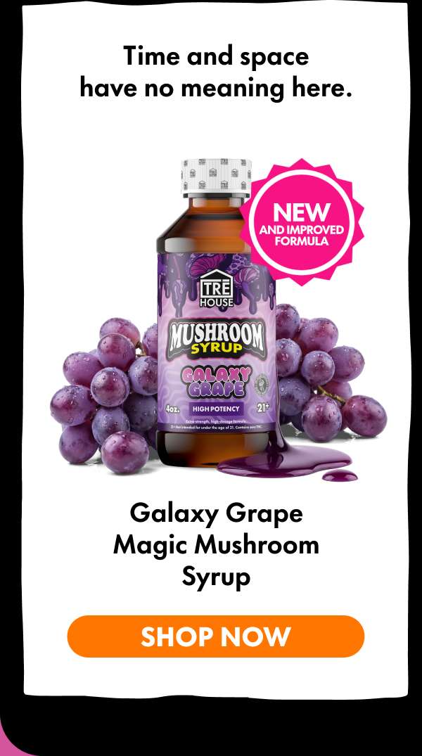 Galaxy Grape Magic Mushroom Syrup