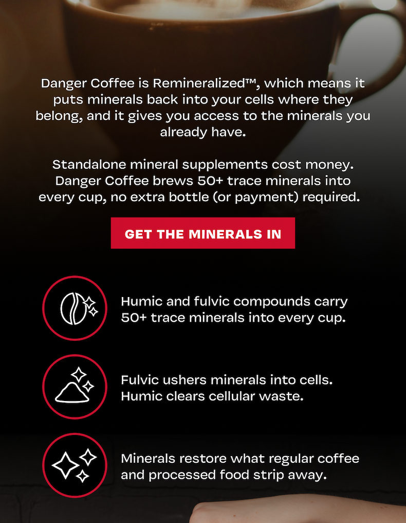 Get the Minerals in.