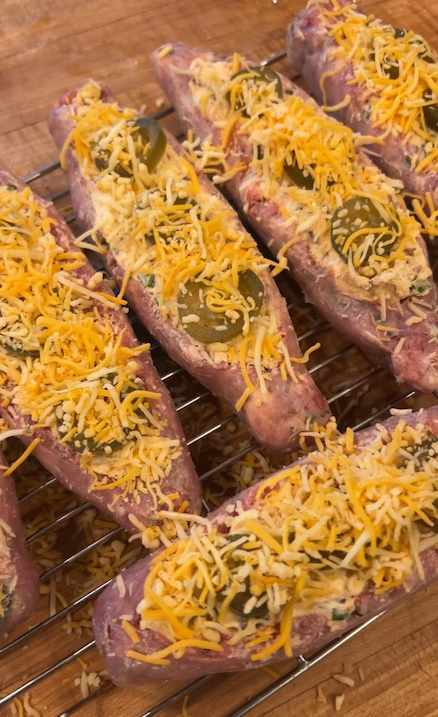 Jalapeno Popper Sausage Boat