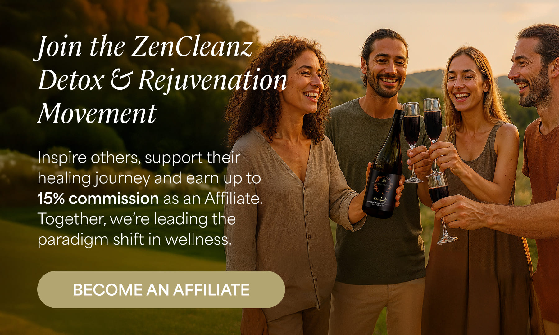 Bacome an affiliate