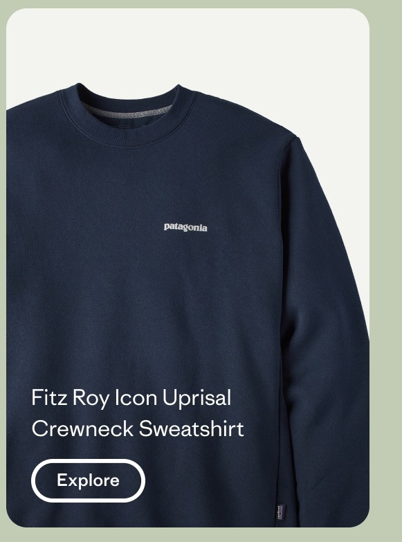 Fitz Roy Icon Uprisal Crewneck Sweatshirt