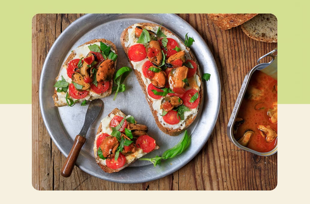 Mussels on Toast