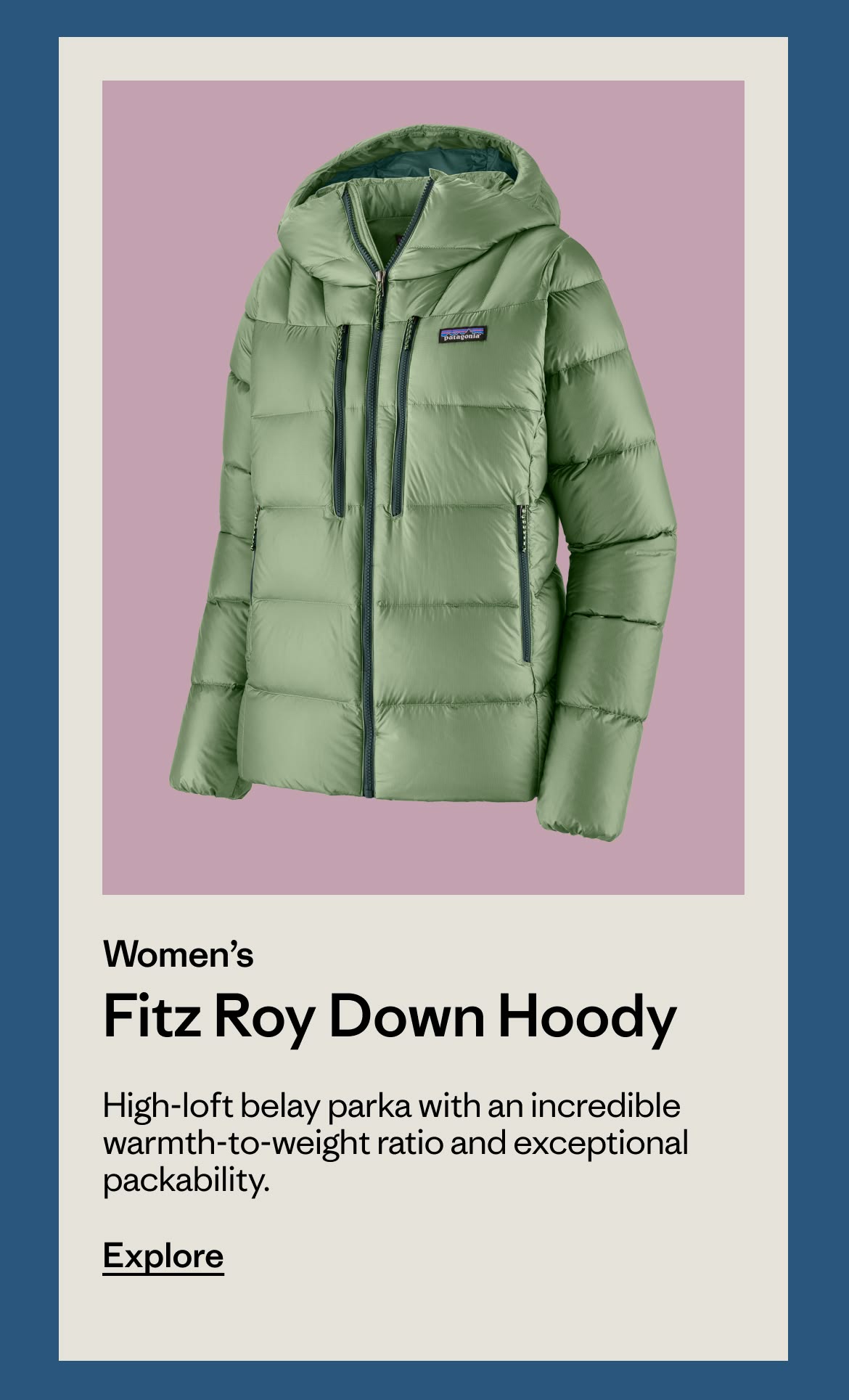 Women's Fitz Roy Down Hoody