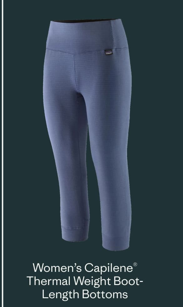 Women's Capilene Thermal Weight Boot-Length Bottoms