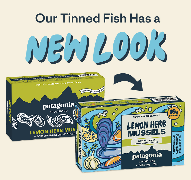 Our Tinned Fish Has a New Look