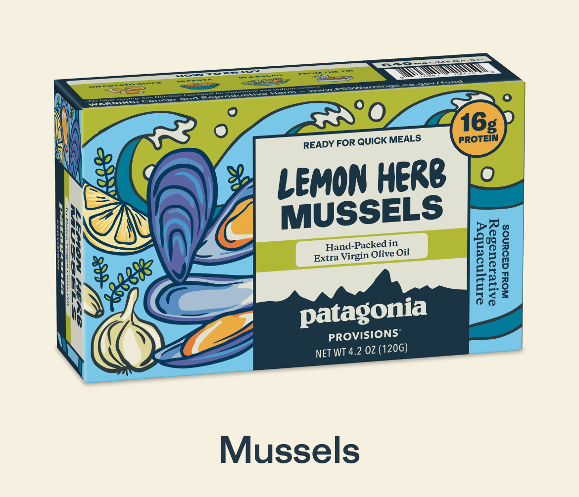 Lemon Herb Mussels