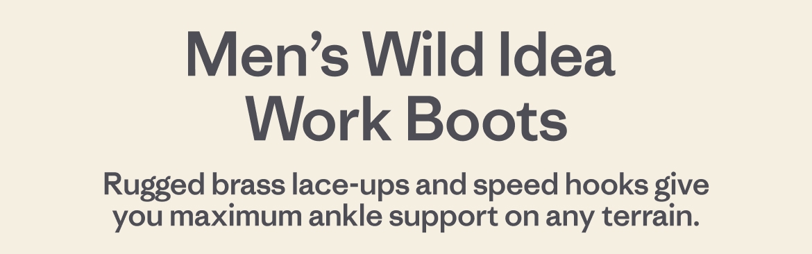 Men's Wild Idea Work Boots