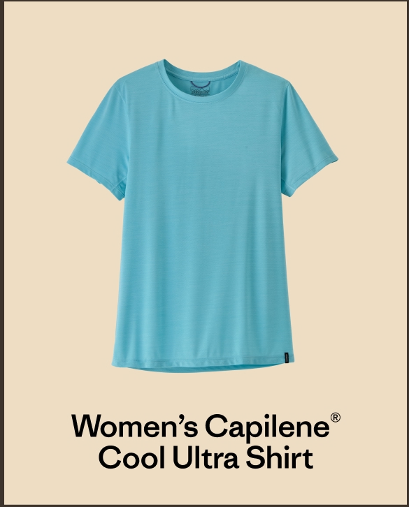 Model is 5'9" wearing a size small Model is 5'9" wearing a size small Model is 5'9" wearing a size small Model is 5'9" wearing a size small Product Details Video Product Details Video Women's Capilene® Cool Ultra Shirt