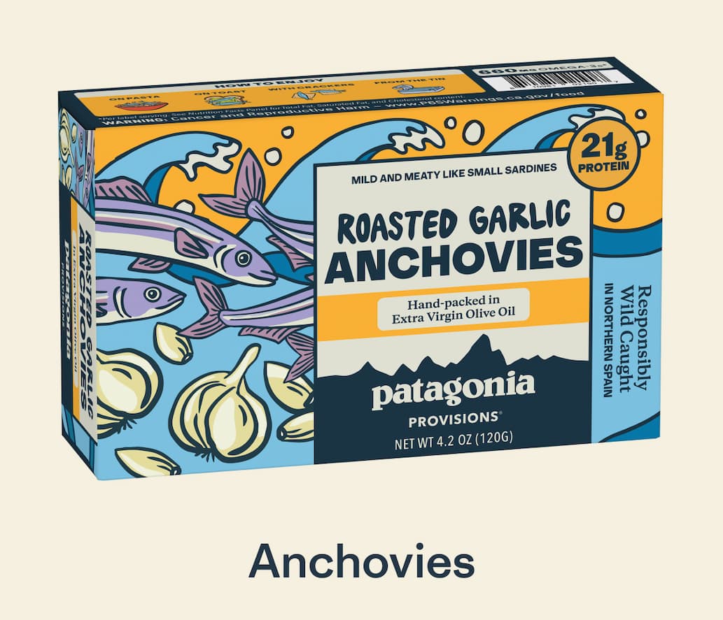 Roasted Garlic Anchovies