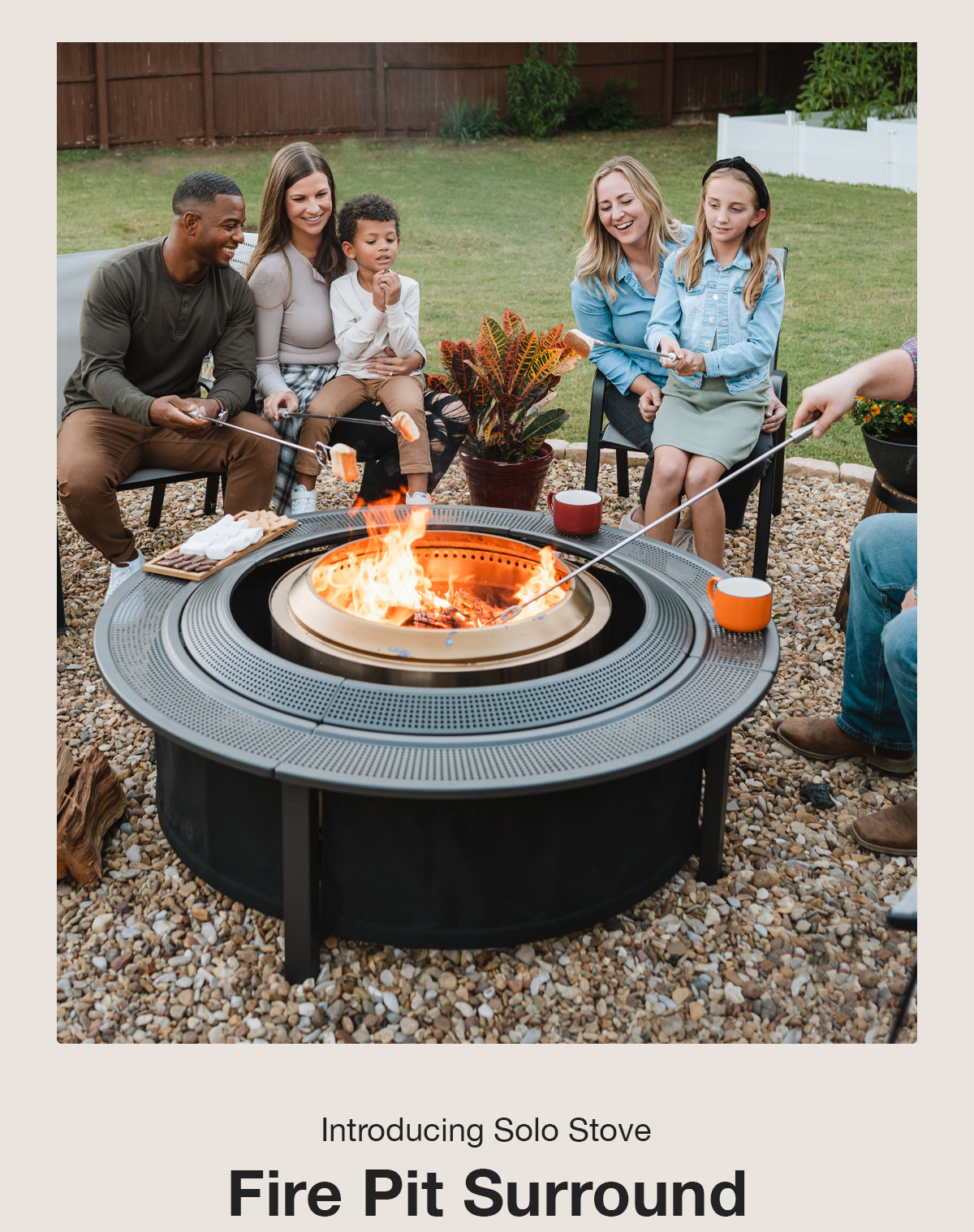 Introducing Fire Pit Surround