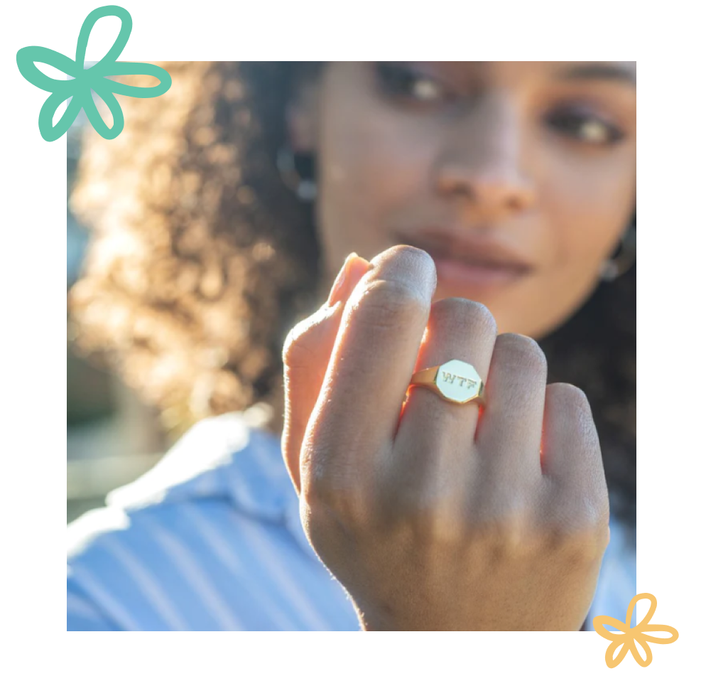 PSA Rings shouldn’t turn your fingers green 🤢 Kris Nations