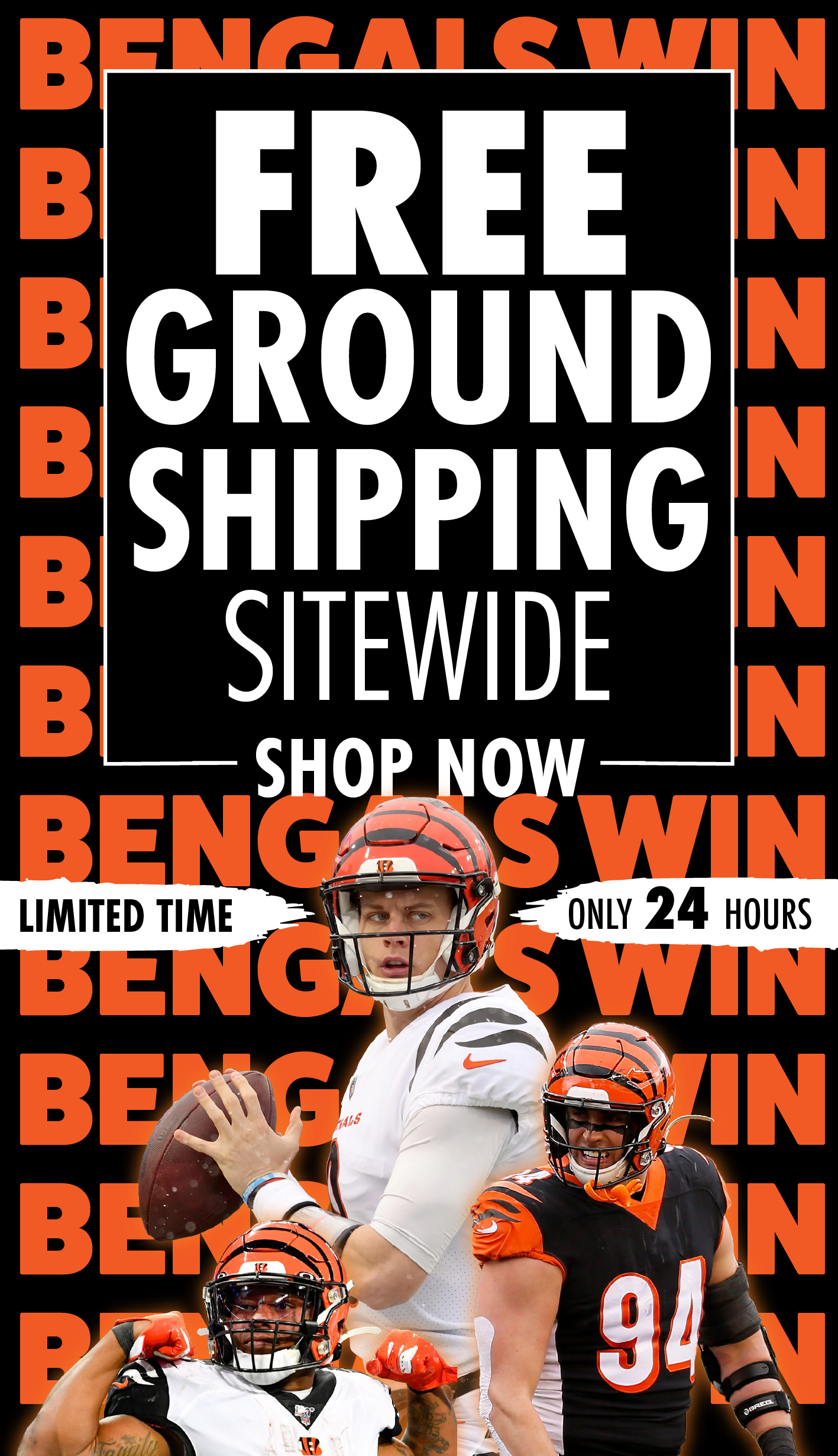 FREE GROUND SHIPPING [Only 24 Hours] 🐯 Cincy Favorites