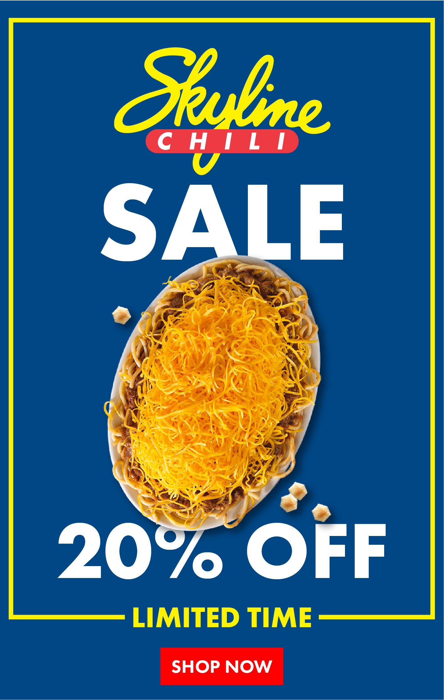 20 OFF Skyline Products! Cincy Favorites