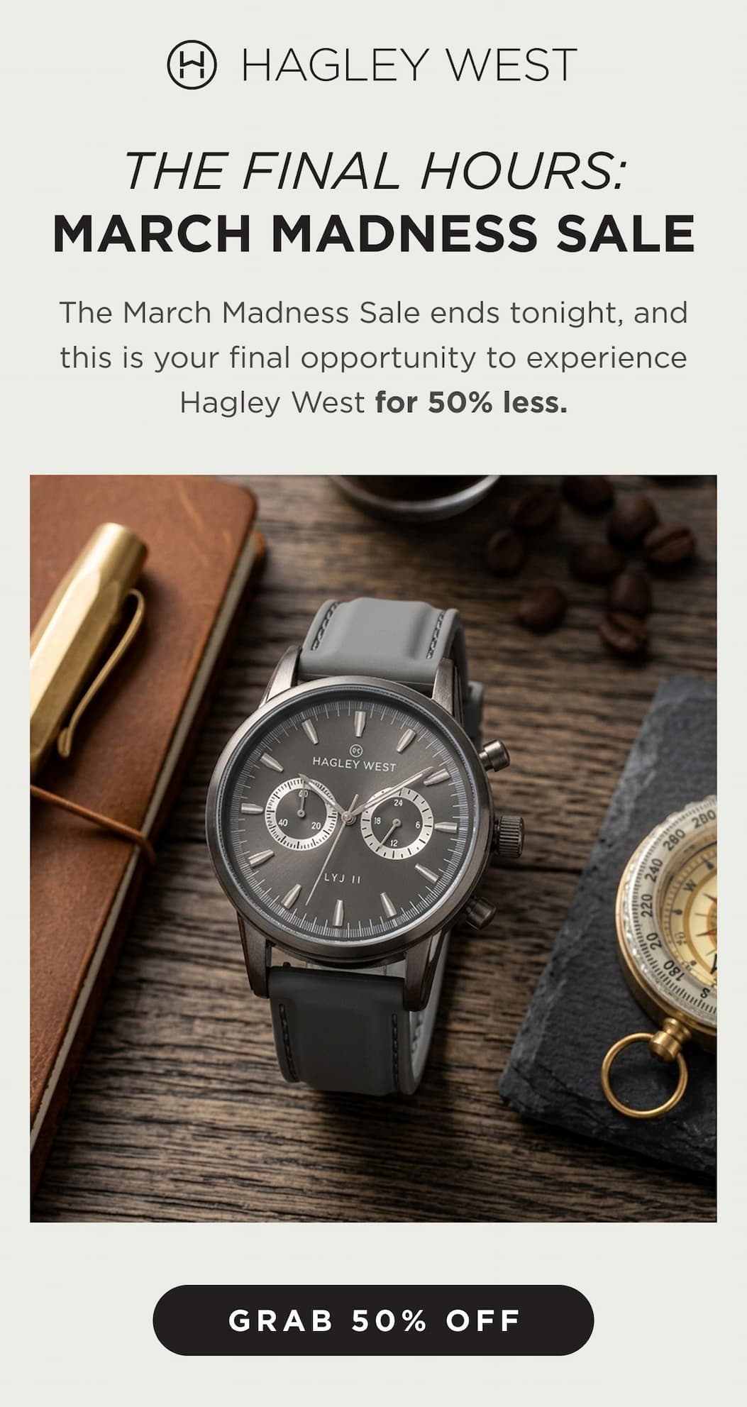 Hagley West Concludes March Madness Sale with 50% Off Sitewide