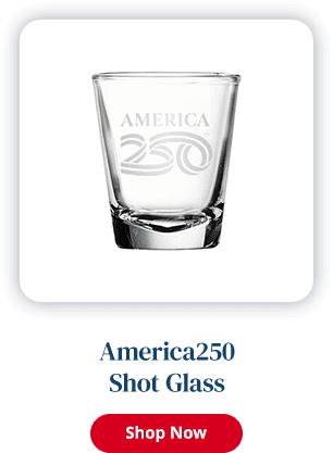 America250 Shot Glass