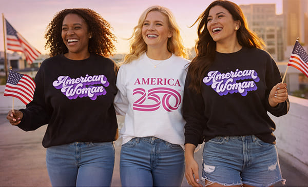 America250 Women's Empowerment Apparel