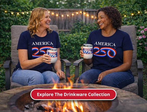 Explore the America250 Drinkware Collection