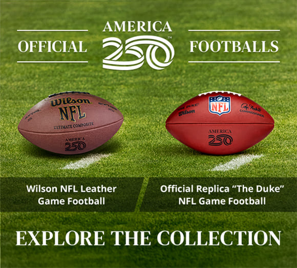 Official America250 Footballs - Explore the Collection