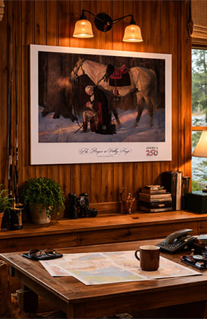 America250 Edition: The Prayer at Valley Forge Print