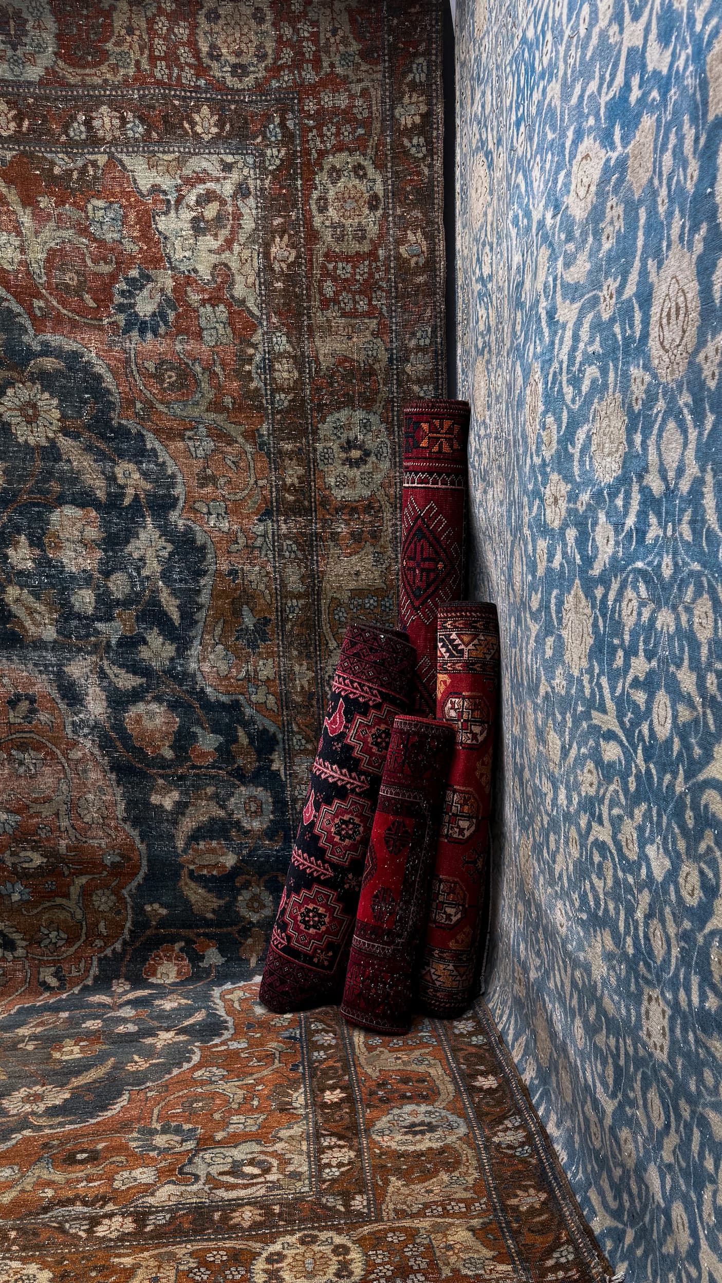 8579 – Isparta Turkish Vintage Rug (5'1