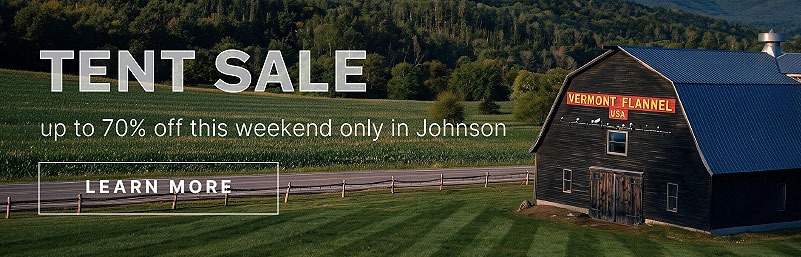 Annual Tent Sale.