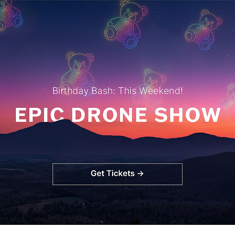 Epic drone show.