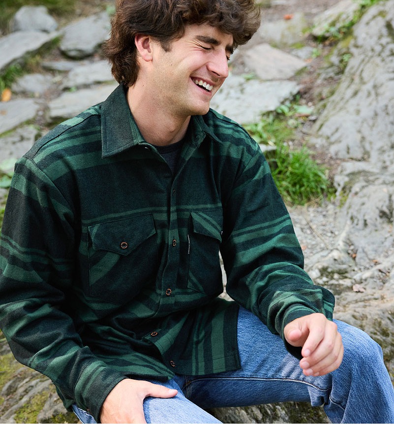 Mansfield stripe green.