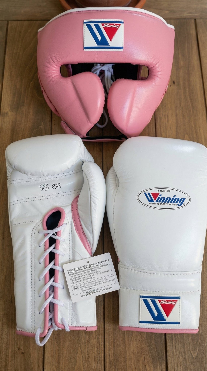 WNG - White Boxing Gloves Chrome hearts Edition – IronCraft Boxing