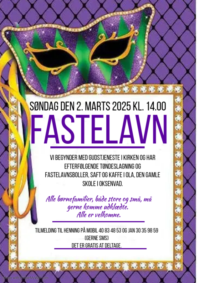 Fastelavn i Sommersted