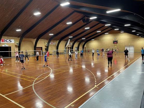 Badminton i Vojens Hallerne