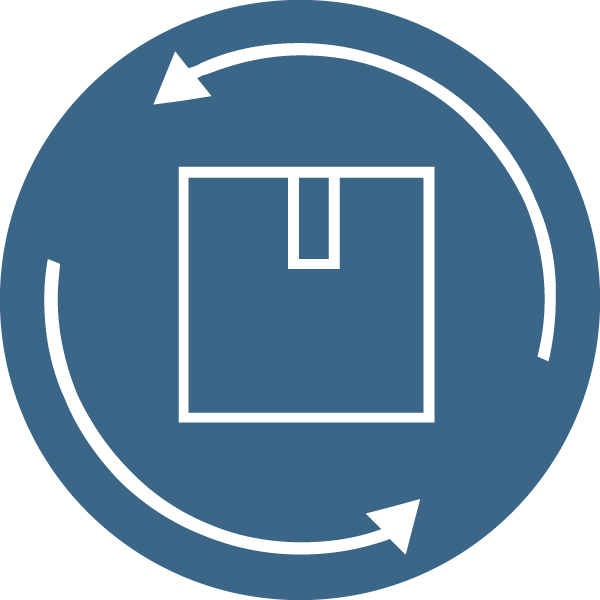 Calendar with Return Arrow Icon