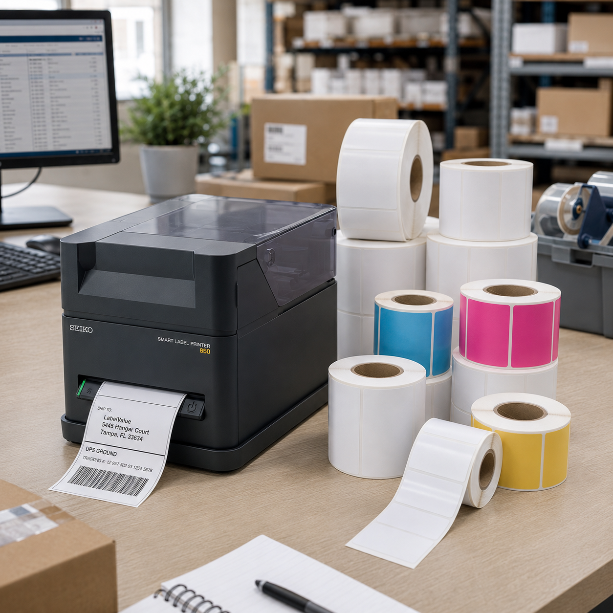 Seiko SLP 850 Label Printer