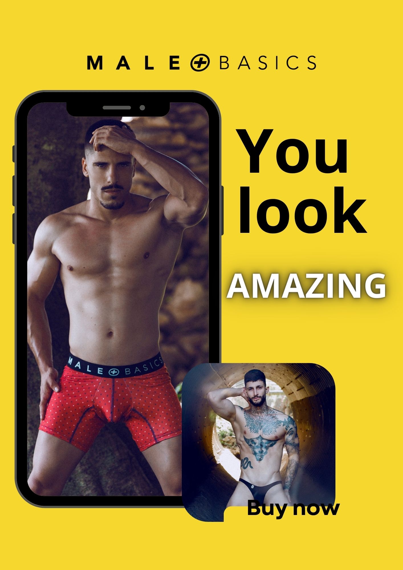 The best men's underwear is here, check it out! Male Basics