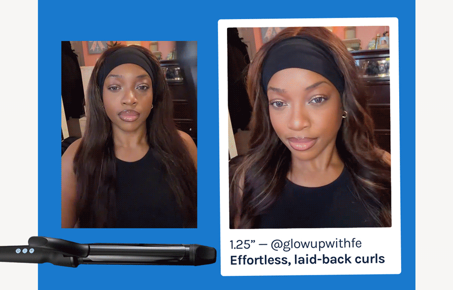 1.25" - @glowupwithfe - Effortless, laid - back curls