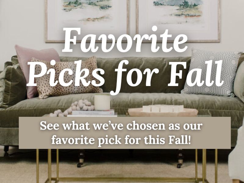 Favorite Picks For Fall