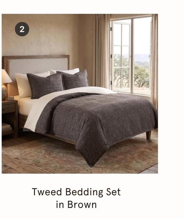 Tweed Bedding Set