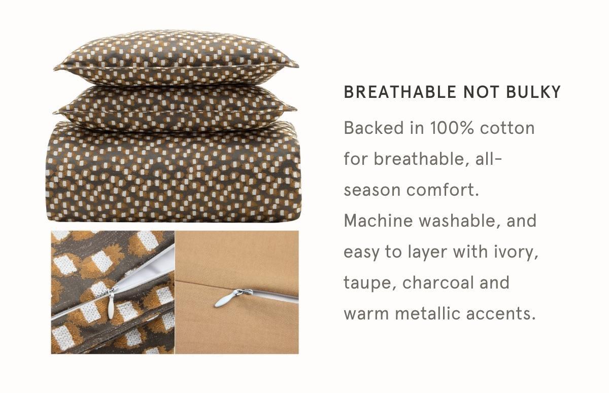 Breathable Not Bulky