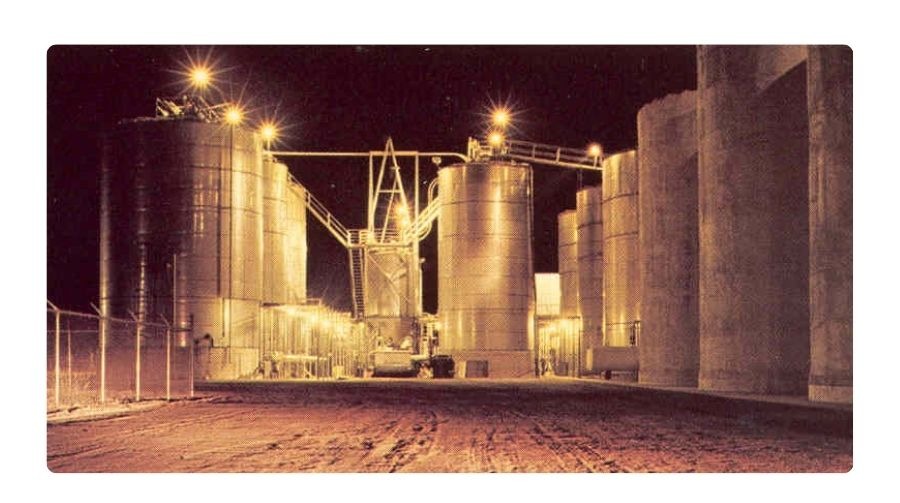 Decommissioned rocket tanks used as wine tanks