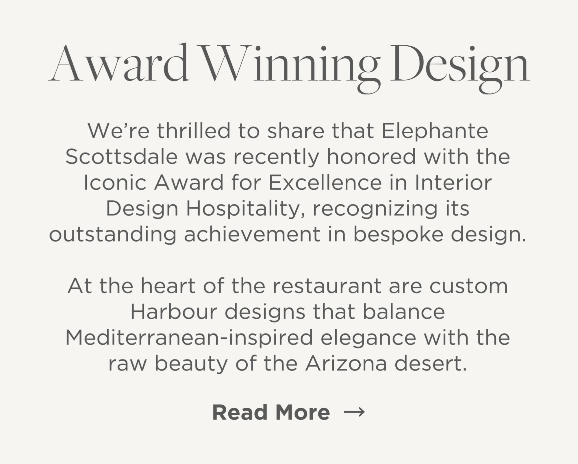 Élephante Scottsdale | Award Winning Design