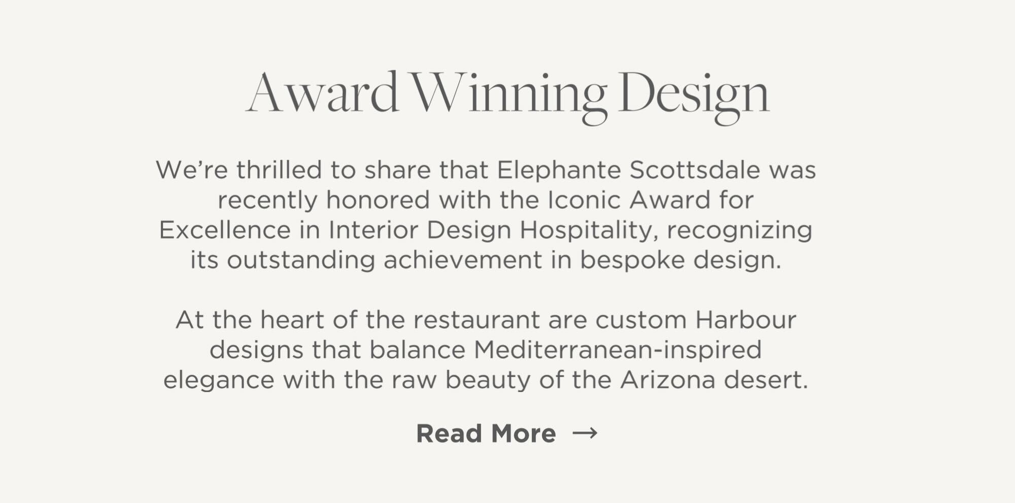 Élephante Scottsdale | Award Winning Design