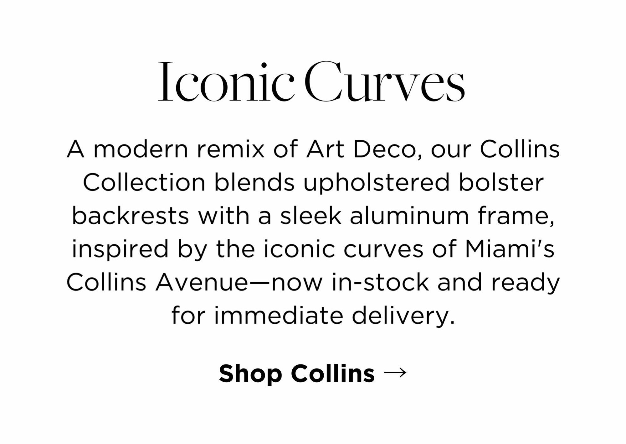 Now In-Stock Collins Aluminum