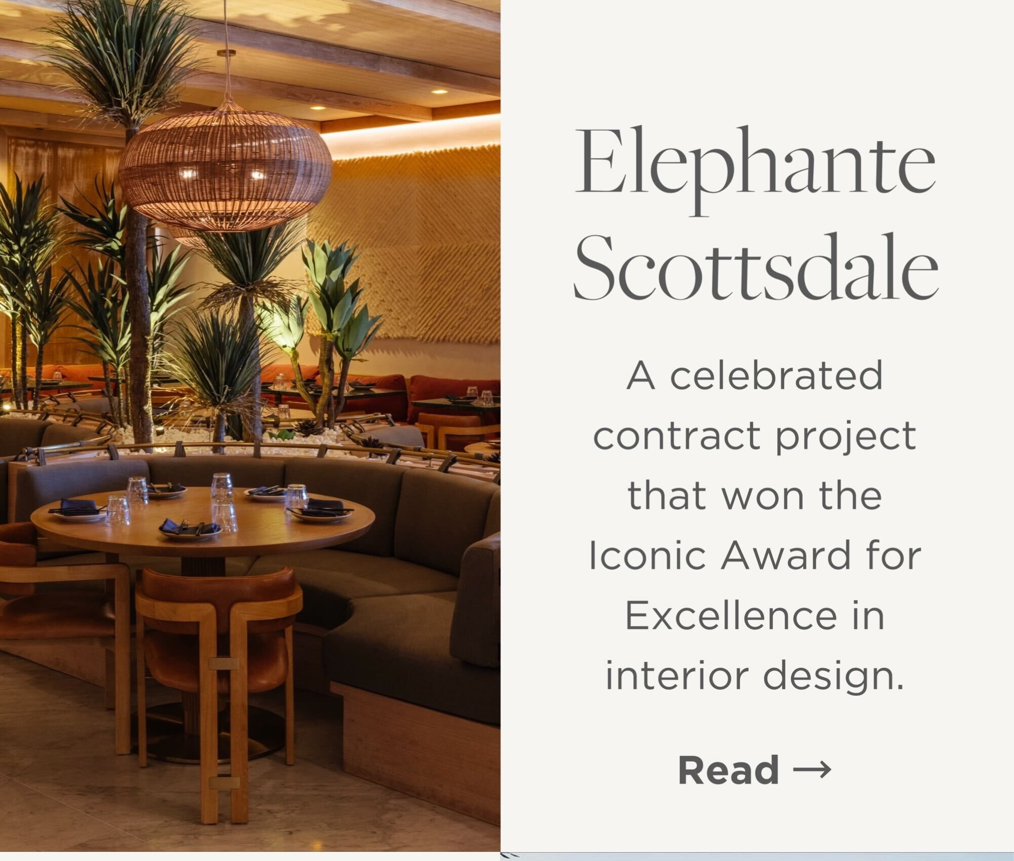 Elephante Scottsdale: Award-Winning Desert Design