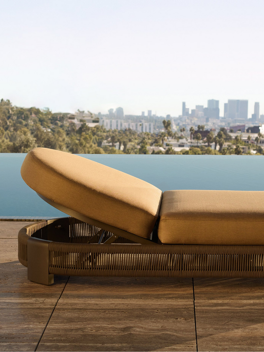 Palm Beach Aluminum Sun Lounge