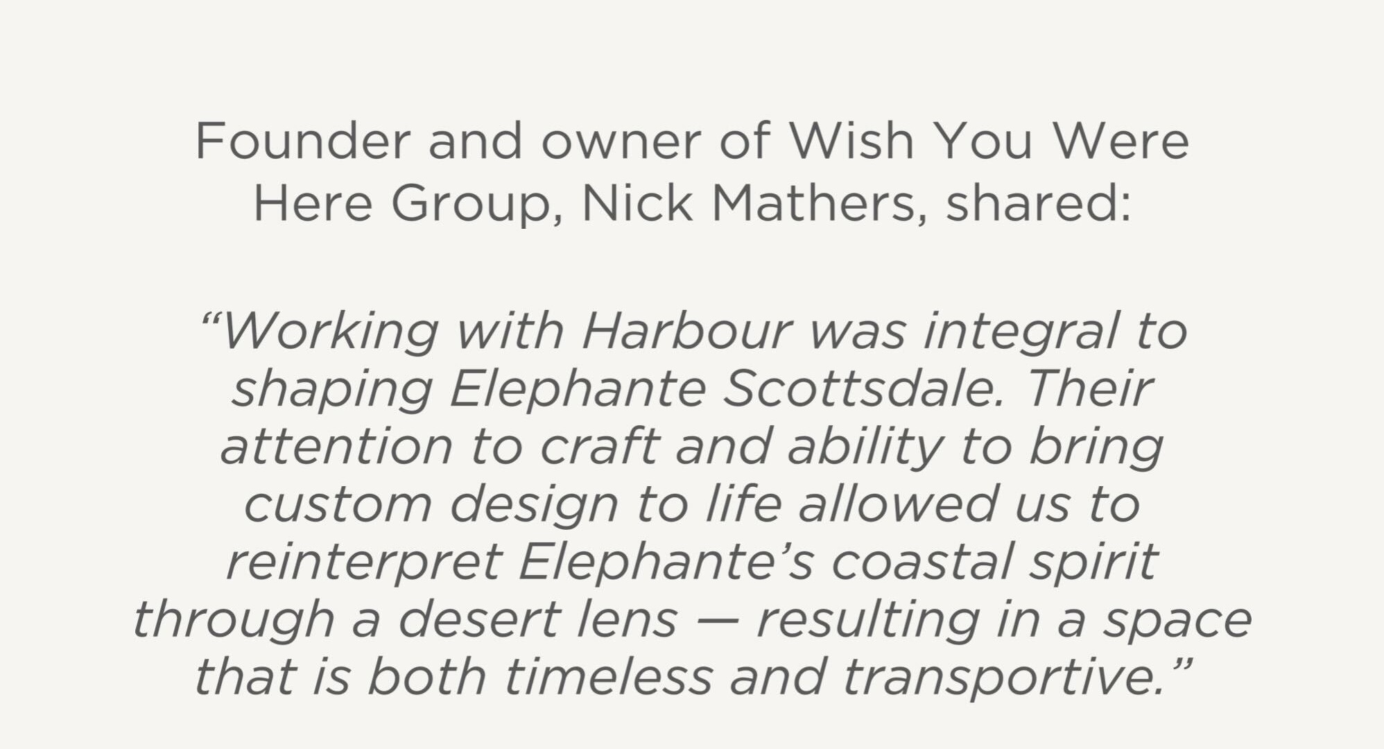 Élephante Scottsdale | Award Winning Design