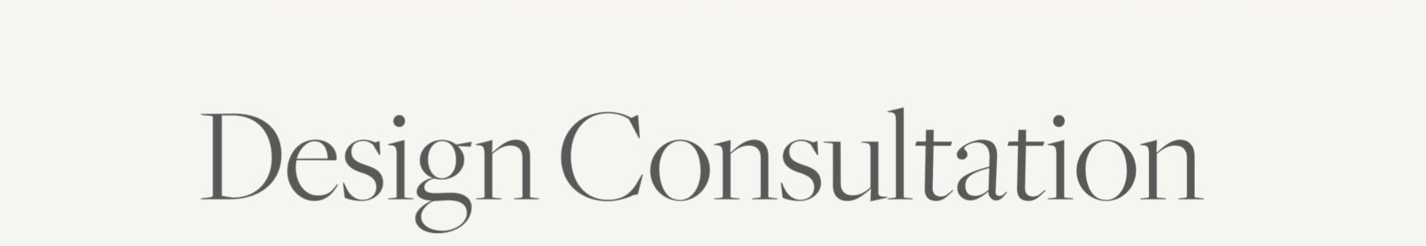 Complimentary Design Consultation