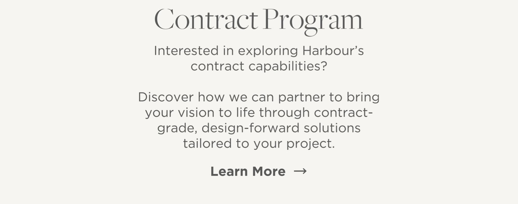 Join Our Contract Program