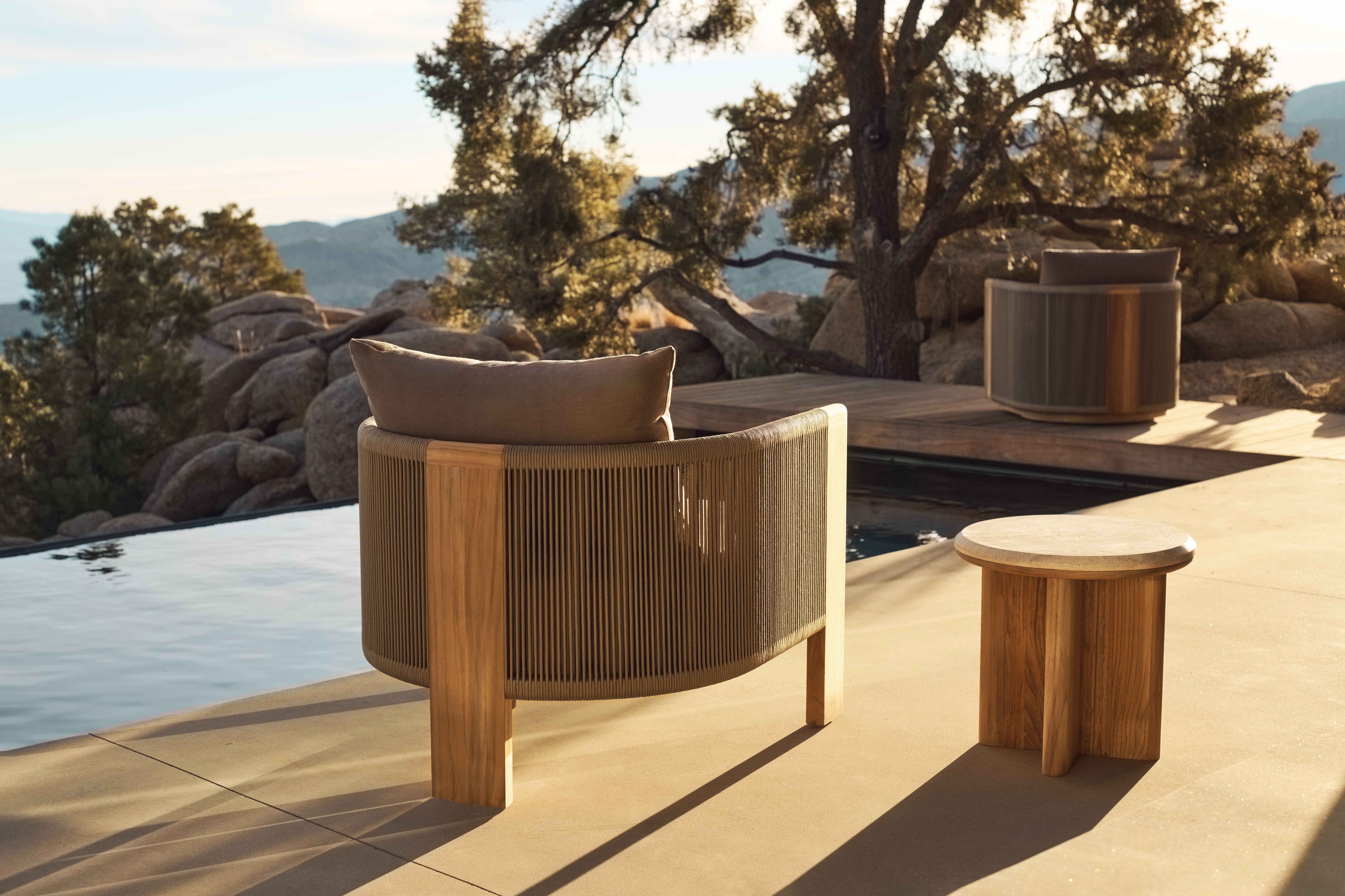 Palm Beach Teak Lounge Chair